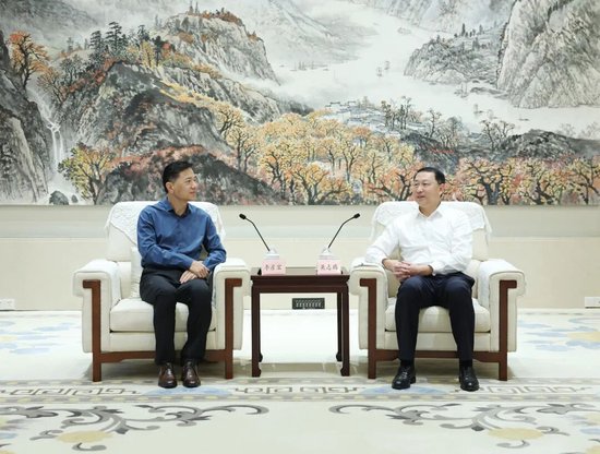 湖北省委书记会见李彦宏